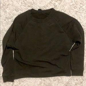 Green Nike Crewneck Sweatshirt